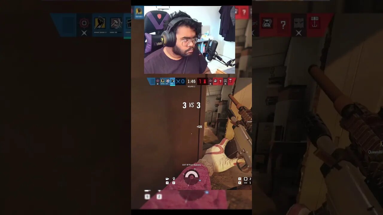 #shorts JTF2 Challenge #rainbowsixsiege #gameplay #canada #specialforces #jtf2 #frost #buck #r6s