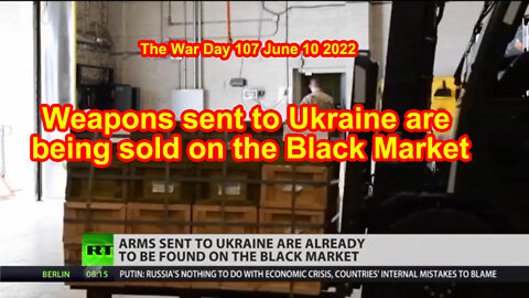 Weapons sent to Ukraine are being sold on the Black Market