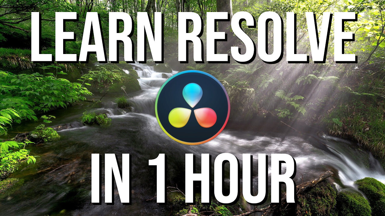 LEARN RESOLVE 16 IN 1 HOUR | Complete Tutorial for Beginners 2020