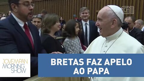 Marcelo Bretas faz apelo ao papa pela sua segurança