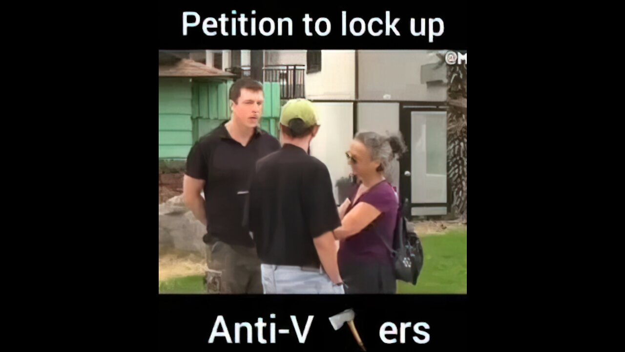 how severe is Covid brainwashing People? Petition to Arrest Anti-Vaxers?