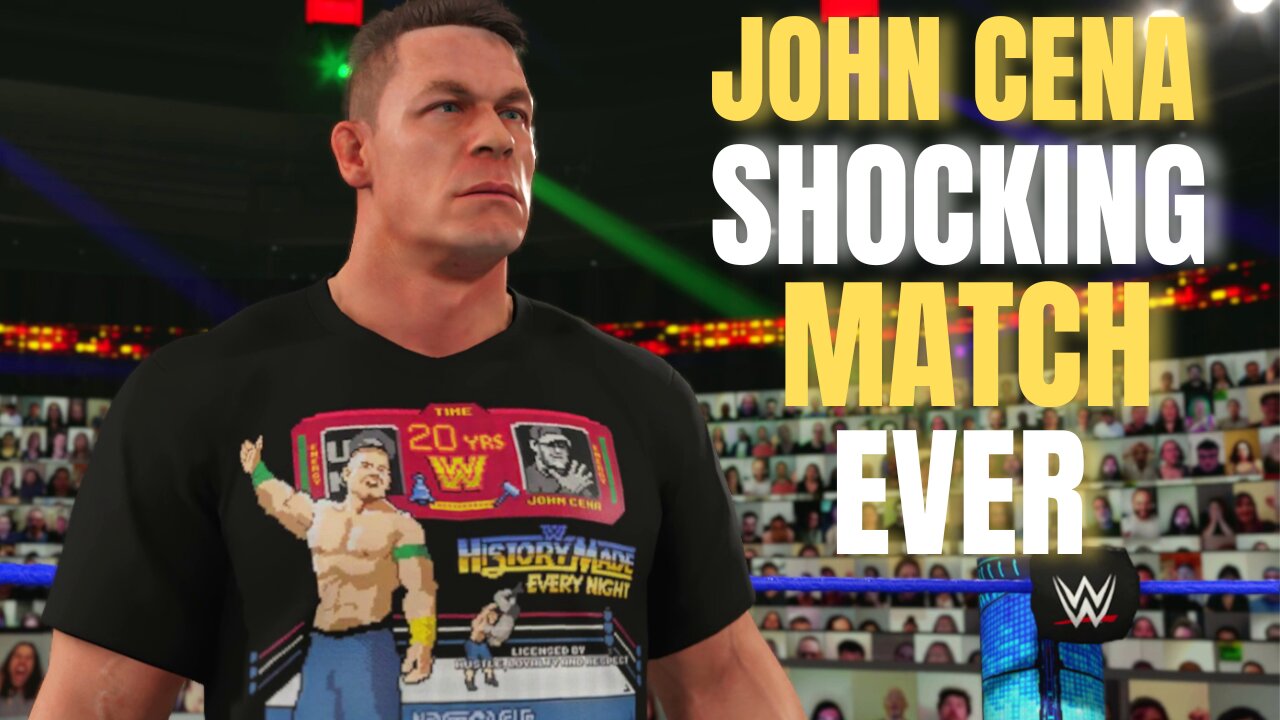 WWE 2K23 JOHN CENA VS SHANKY FULL MATCH | WWE 2K23 | REAL HAIDER GAMING