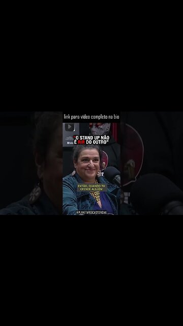 “TU VAI FICAR OFENDIDO” com Grace Gianoukas | Planeta Podcast #shorts