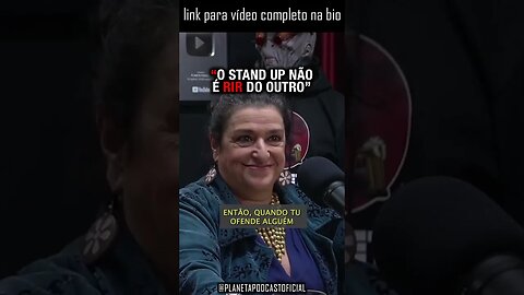 “TU VAI FICAR OFENDIDO” com Grace Gianoukas | Planeta Podcast #shorts