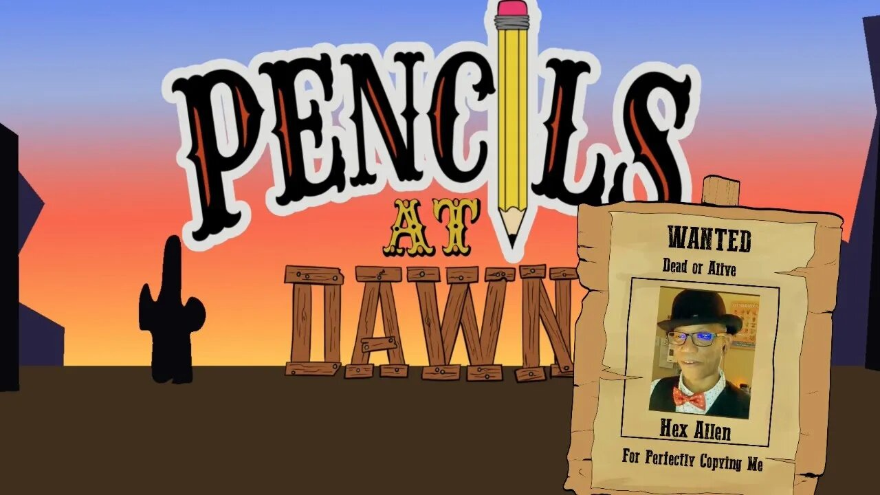 Pencils at Dawn with Hex Allen