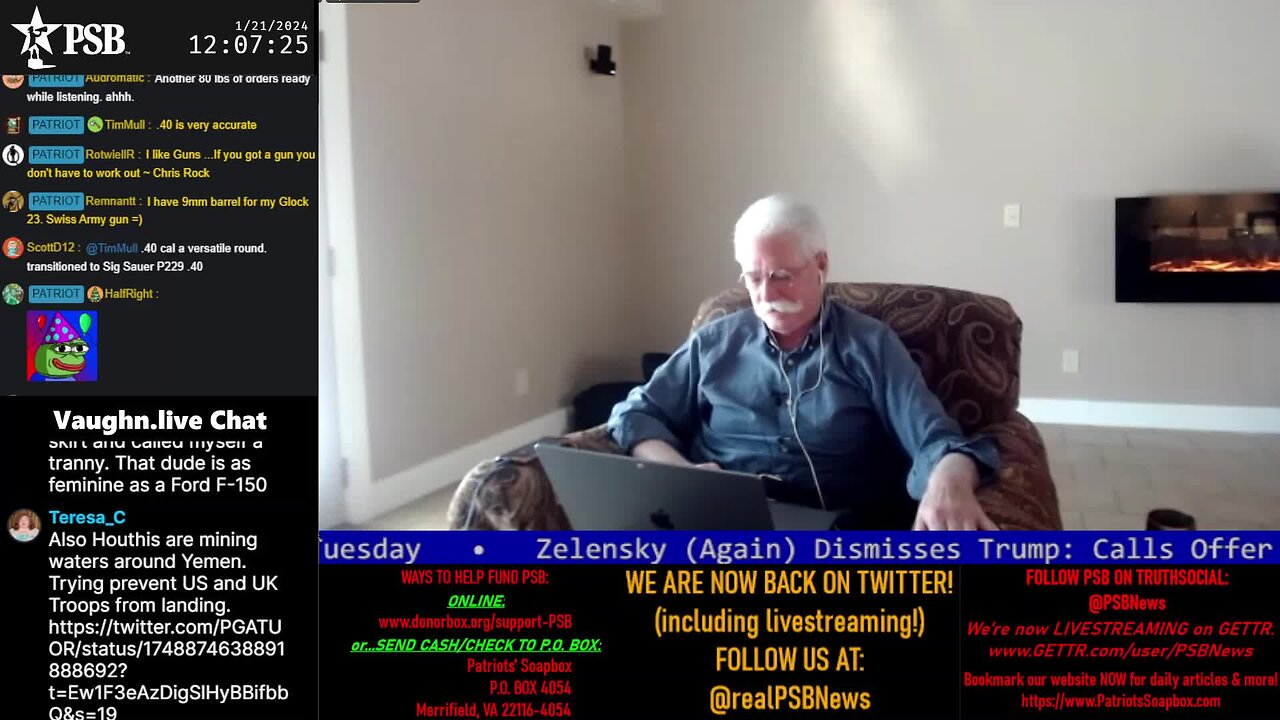 2024-01-21 12:00 EST - Sunday w/ Thumper