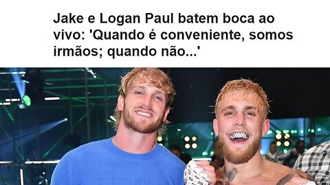 Jake e Logan Paul: Youtuber vence Lutador campeão #rogeriosouza