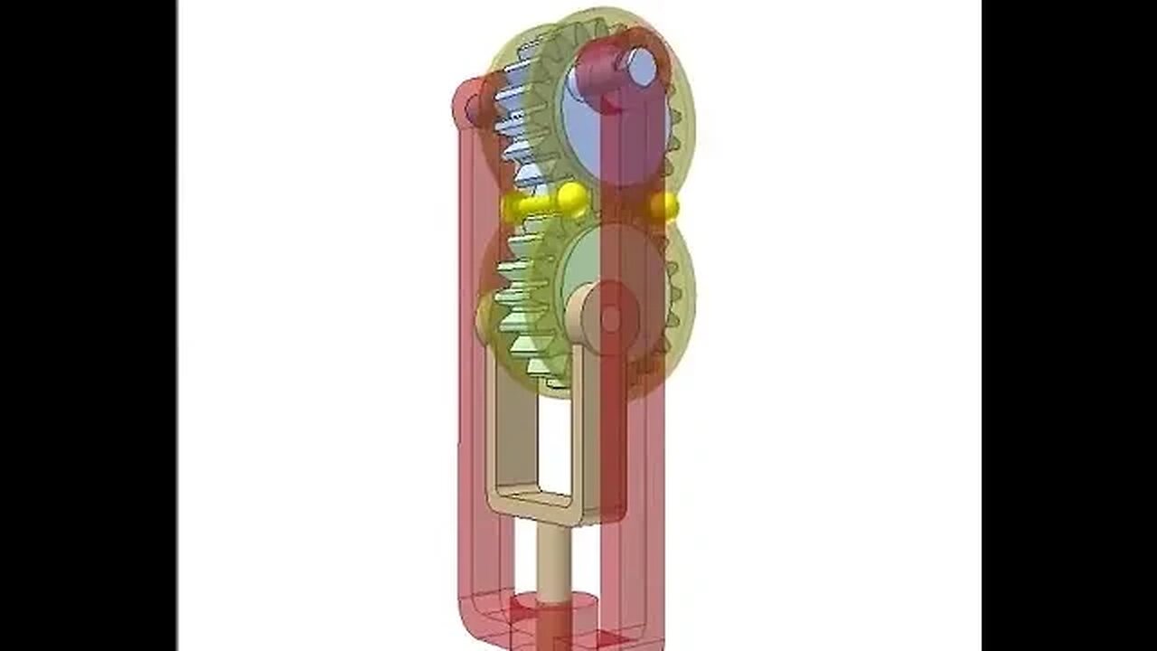3359 Rotation to translation mechanism 1