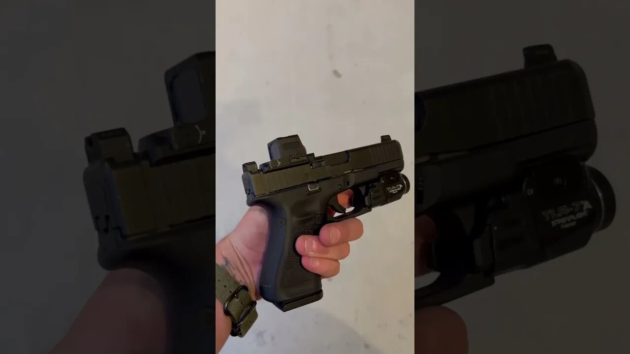 EPS Night Sights using our DOGTAG, full size Glock (G19), and Night Fision 290-297