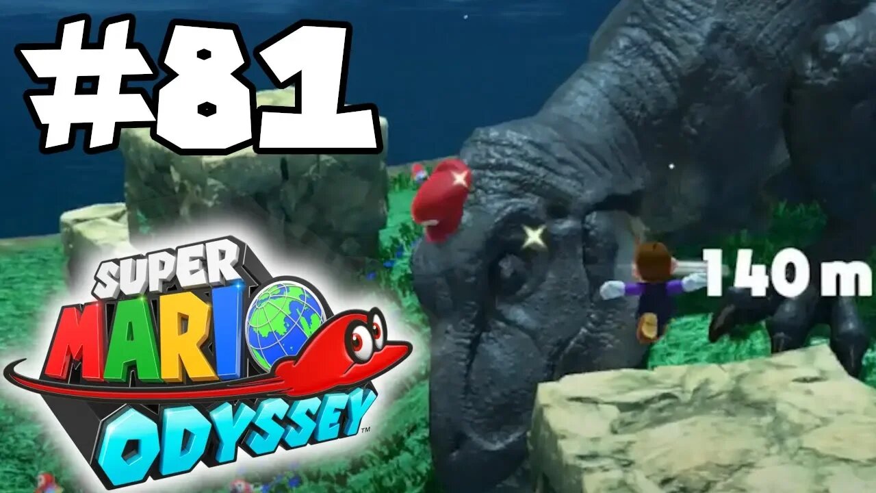 Super Mario Odyssey 100% Walkthrough Part 81: Luigi's Lizard