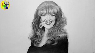 Peg Bundy Pencil Drawing