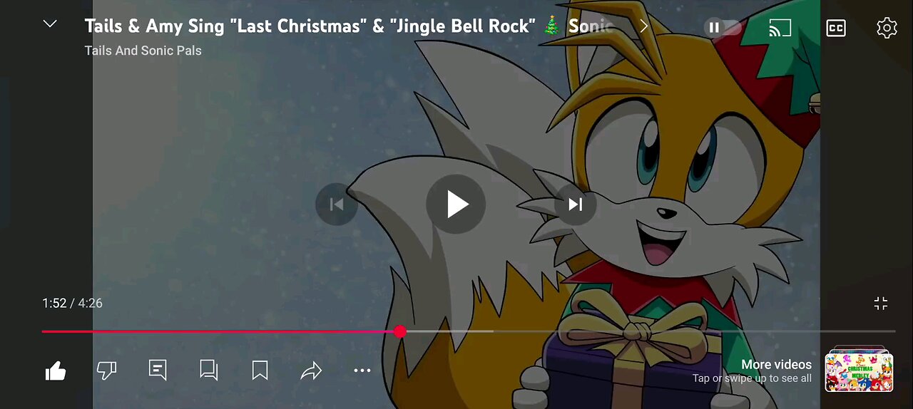 Jingle bell 🔔 Rock From our boy Tails