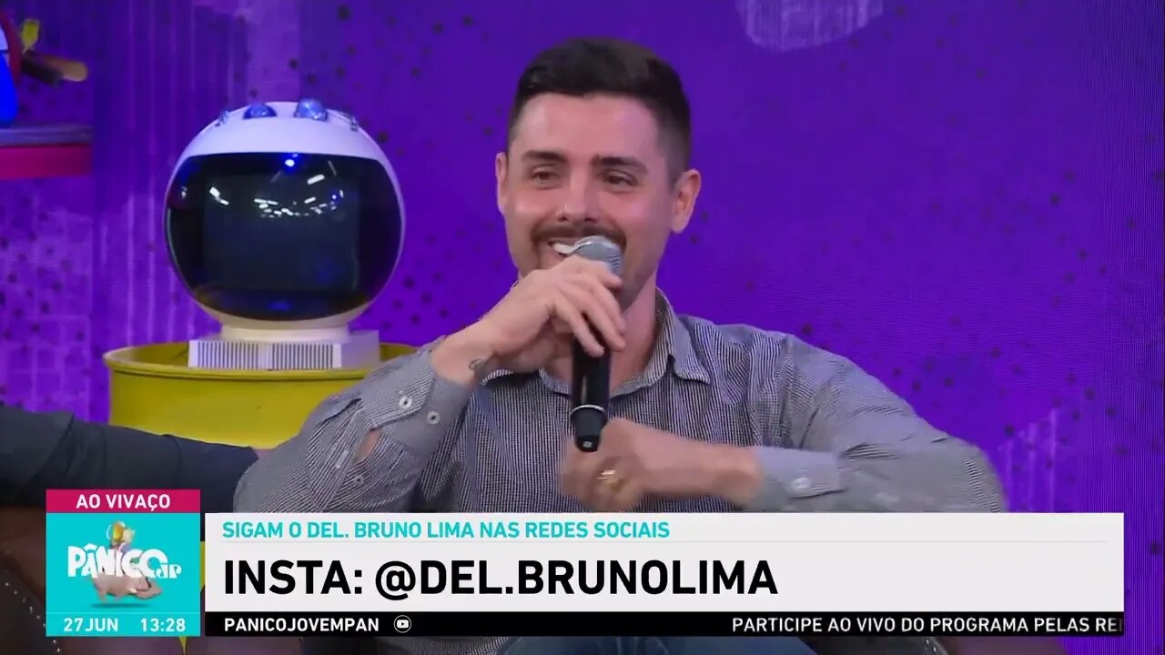 DEL. BRUNO LIMA EXPLICA TRETA ENTRE LUISA MELL E INSTITUTO ANIMAL QUE LEVAVA SEU NOME