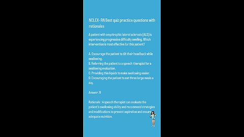 NCLEX-RN Professional standard quiz questions with rationals