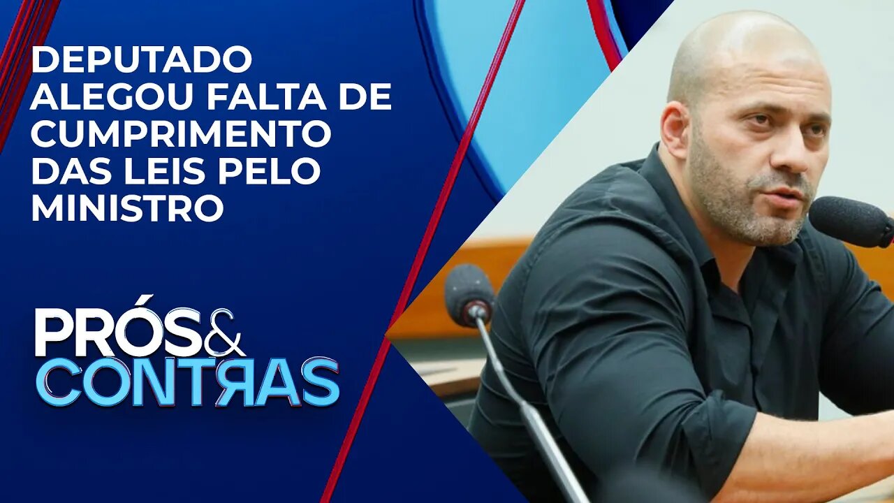 Daniel Silveira pronuncia-se sobre multa aplicada por Moraes