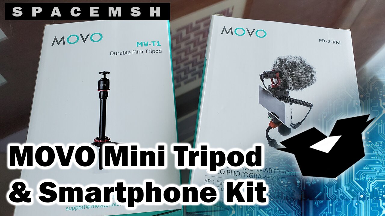 MOVO Mini Tripod and Smartphone Video Kit Unboxing and Overview