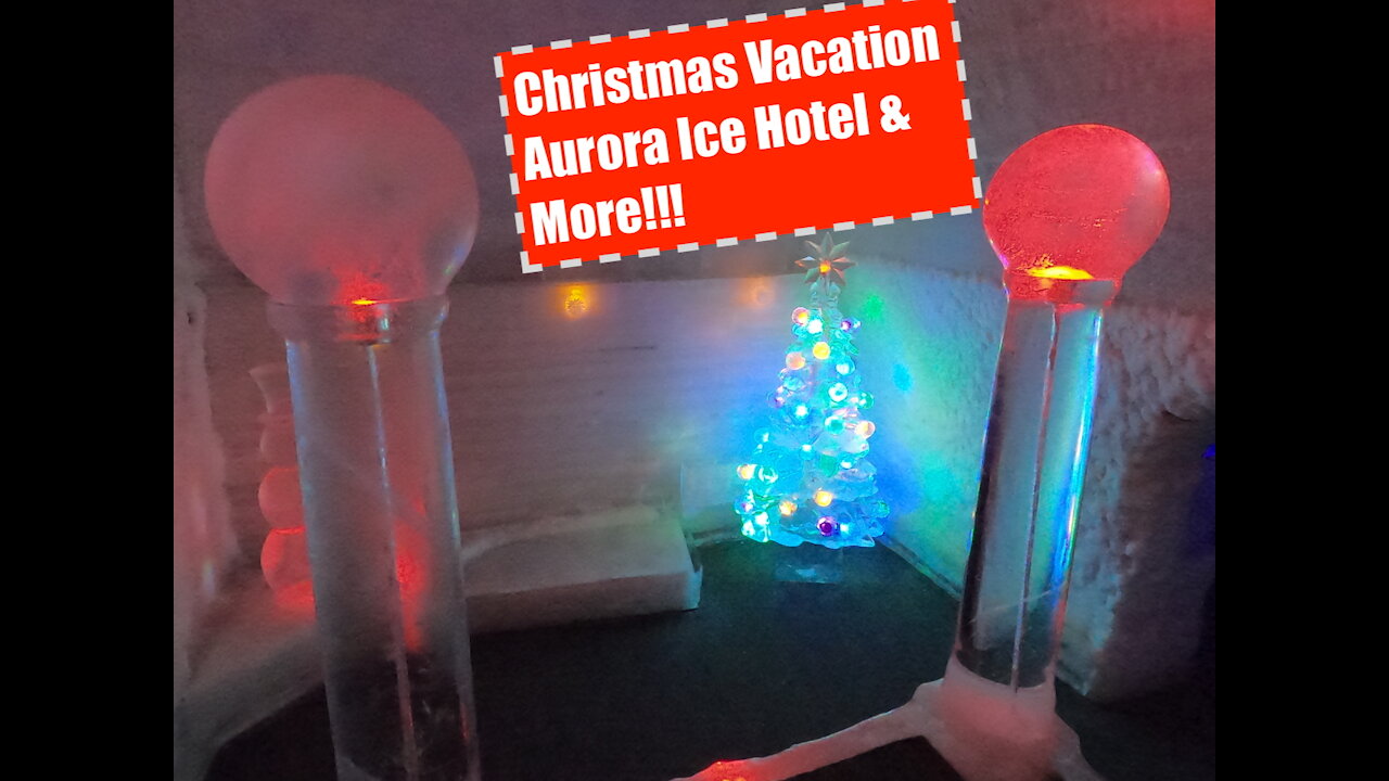 North Pole Christmas Vacation II! Santa Claus Workshop, Sleigh Parking Ice Hotel & Chena Hot Spring