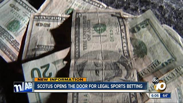 SCOTUS opens door for legal sports betting