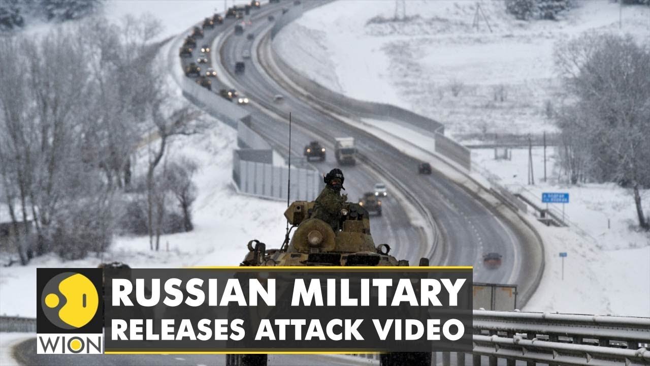 Russia releases video claiming an attack on military site | Russia Ukraine Conflict