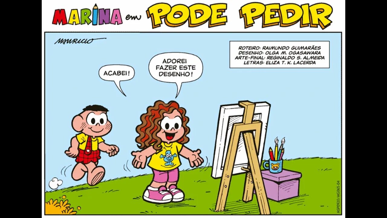 Marina em-Pode pedir | Gibis do Rapha 2