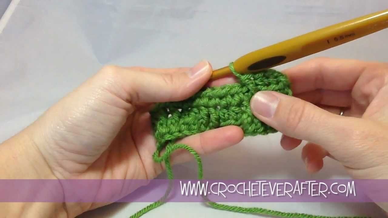 Half Double Crochet Tutorial #14: Creating a Vertical Rib in HDC with Post Stitches