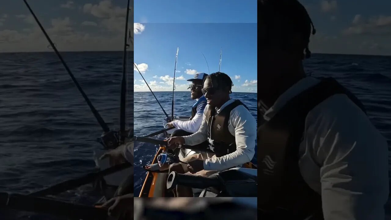 Jet Ski Fishermen VS Mahi Mahi at DEEP-SEA