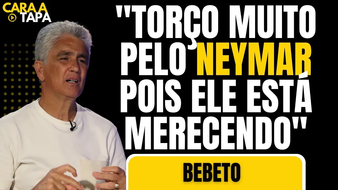 NEYMAR DEVE ACREDITAR QUE HAJA ALGO ESPECIAL GUARDADO PARA ELE, APOSTA BEBETO