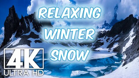 Winter Wonderland 🌨️ Relaxing Snow Nature with Soothing Music ❄️ || Relaxing Louie
