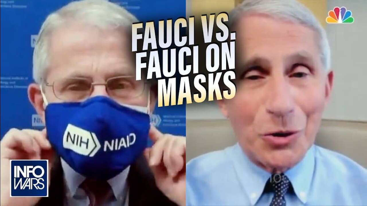 Fauci Debates Fauci On Mask Effectiveness