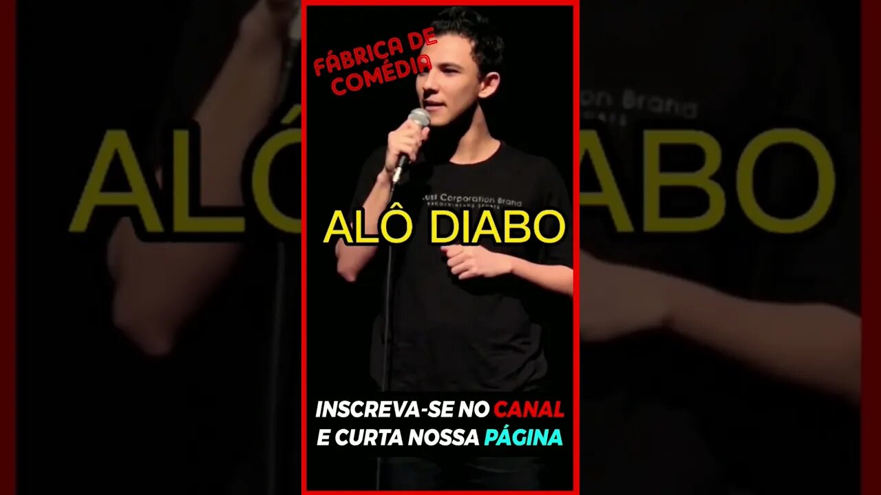 alΓ΄ diabo ππππππ #comediastandup #comedia #humor
