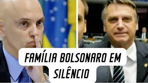 o silêncio de Jair bolsonaro e seus filhos após Alexandre de Moraes decretar a prisaoTorres