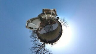 Tiny Planet Sunrise Timelapse