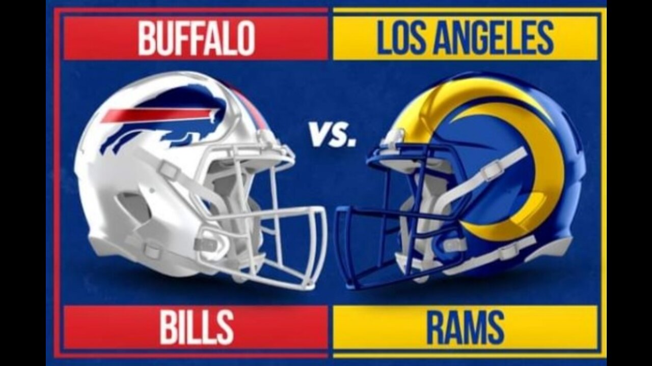 My Buffalo Bills @ Los Angeles Rams week 1 preview