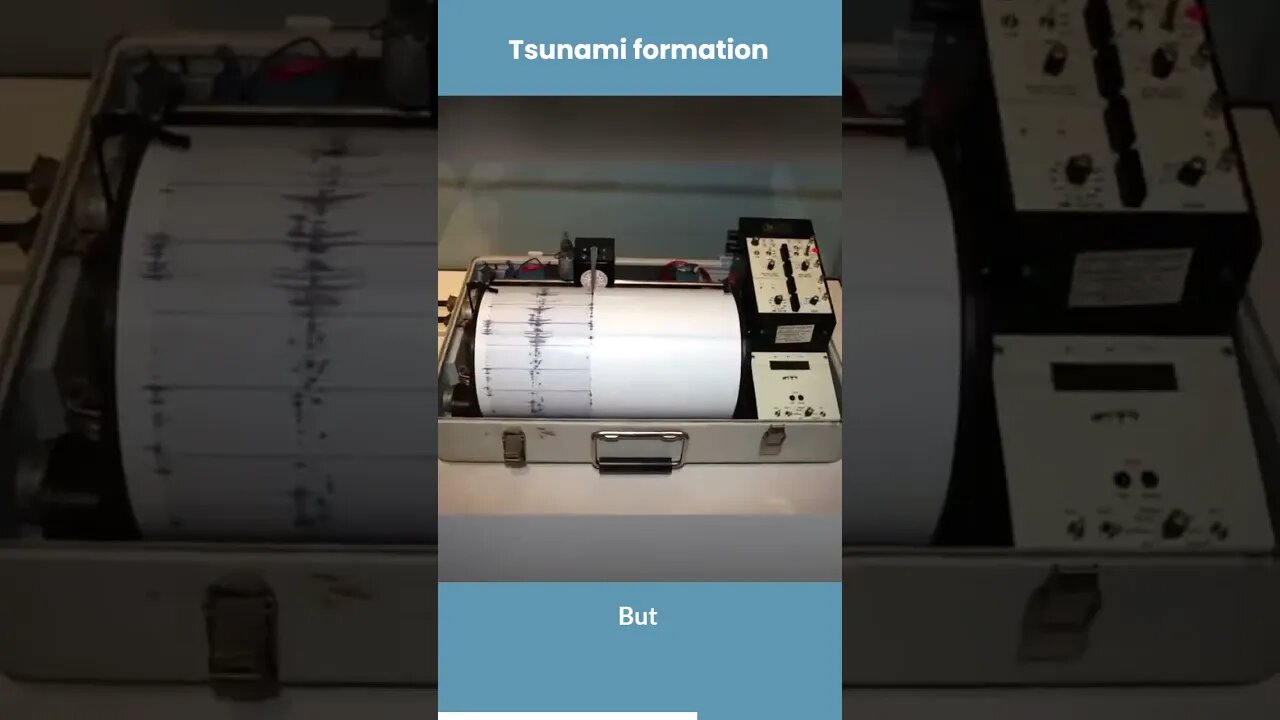 How Tsunami Form | Tsunami Formation #shortvideo #tsunami