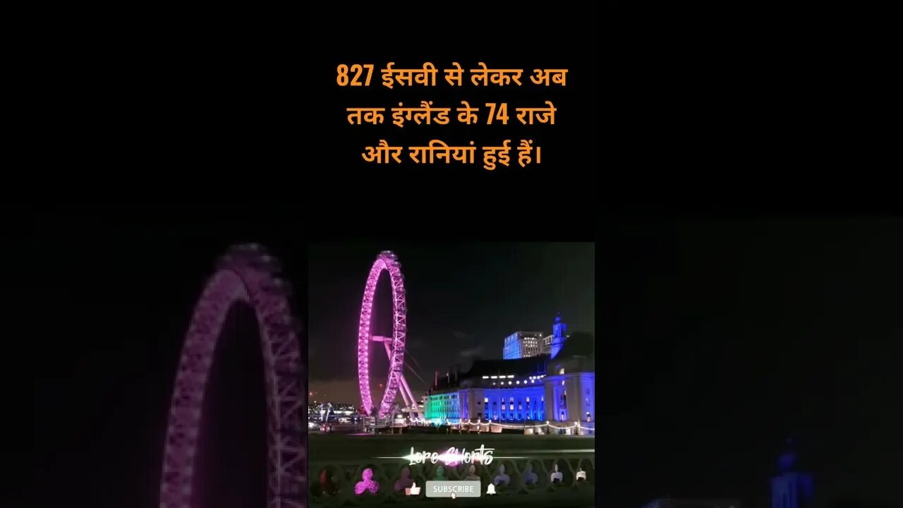 #16 - इंग्लैंड के बारे में रोचक तथ्य | Interesting facts about England #loreshorts #shorts