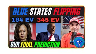 *TRUMP LANDSLIDE* SHOCKING Blue State FLIPS - Dr Nasir Shaikh Reveals His Final Election Prediction