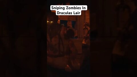 Sniping Zombies In Dracula’s Lair 🧛‍♂️ #callofduty #gaming #firstpersonshooter #zombiesurvival