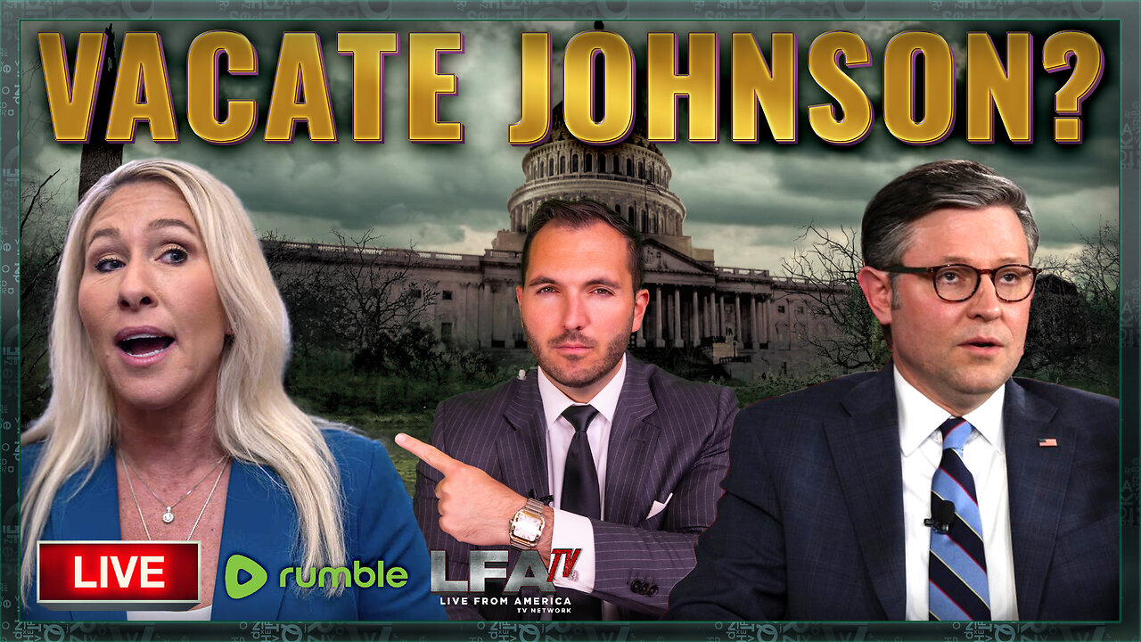 MIKE JOHNSON TO BE VACATED AS SPEAKER THIS WEEK?! | MIKE CRISPI UNAFRAID 3.25.24 10am EST