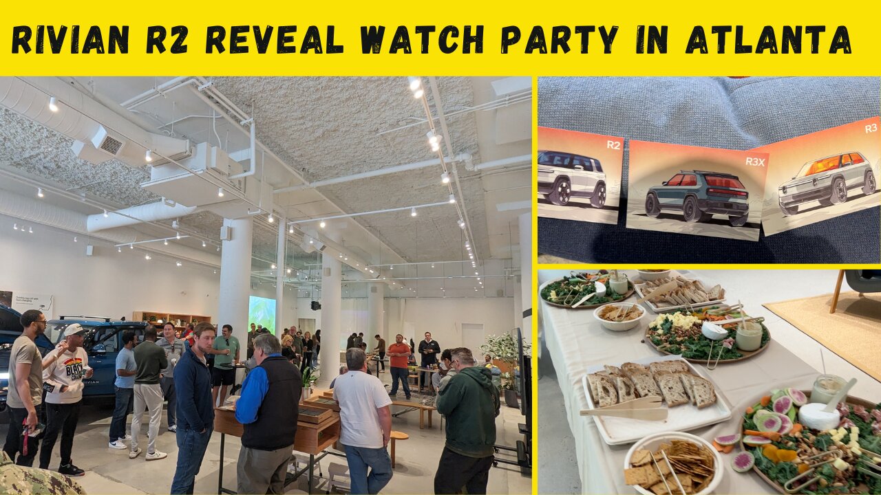 Rivian R2 Reveal Watch Party In Atlanta