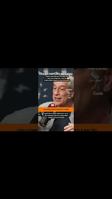 MANIFESTO A NAÇÃO #shorts #cirogomes #ciropresidente #manifesto #eleições2022 #ciro2022