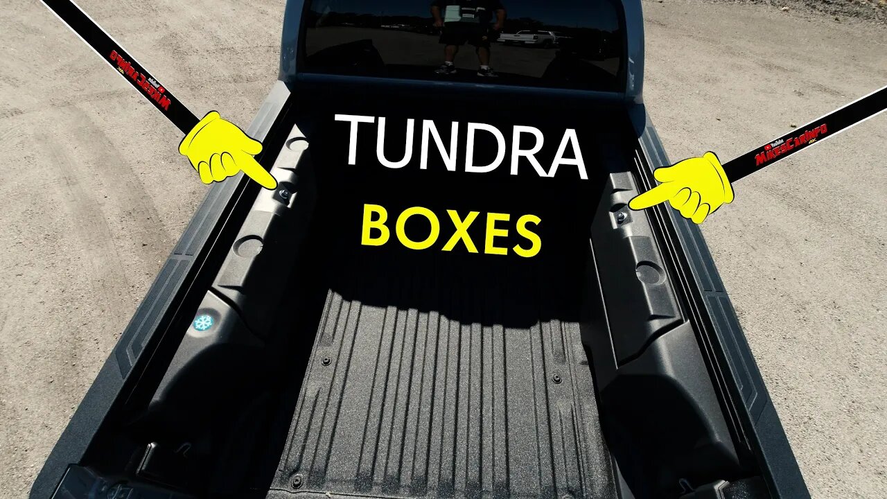 NEW Toyota Tundra Factory Bed Boxes/Coolers