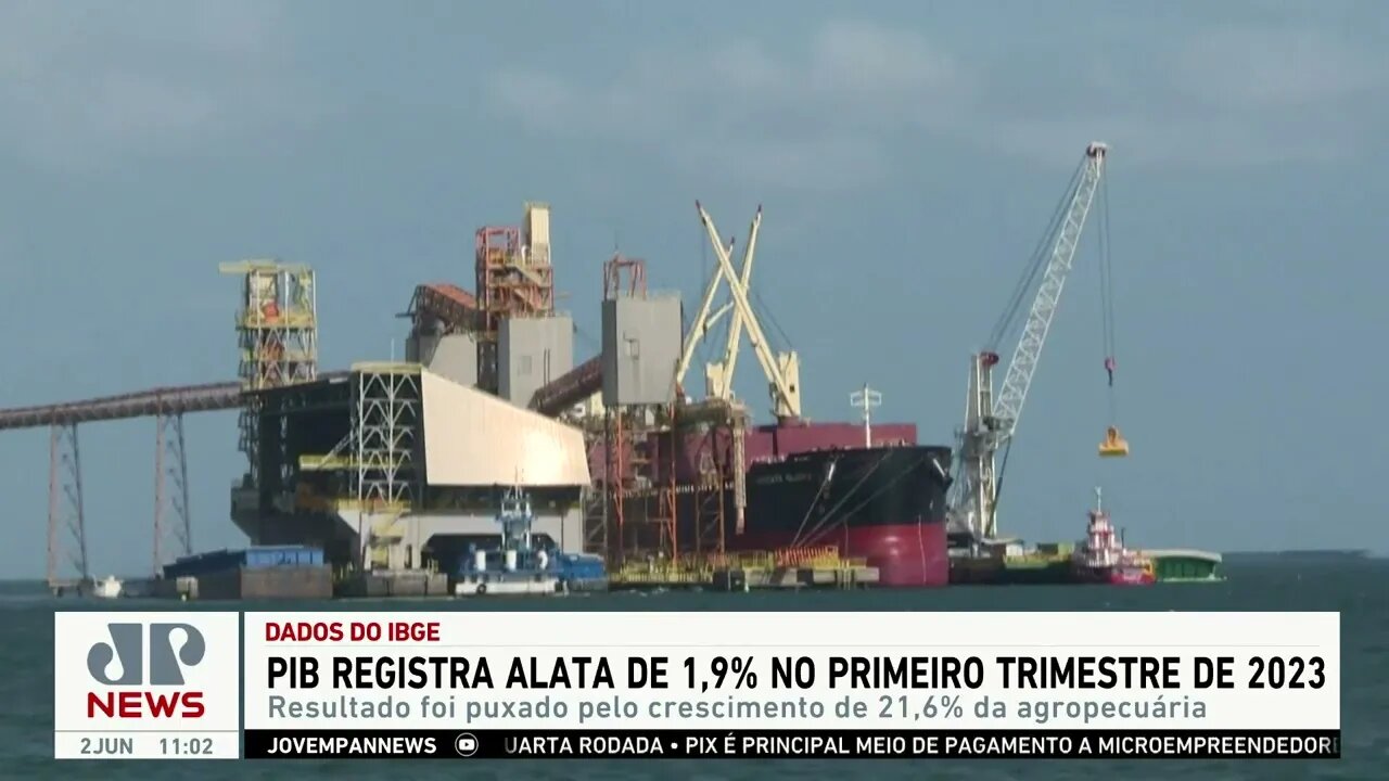 Crescimento da agropecuária em 21,6% contribui para resultado do PIB no 1º trimestre de 2023