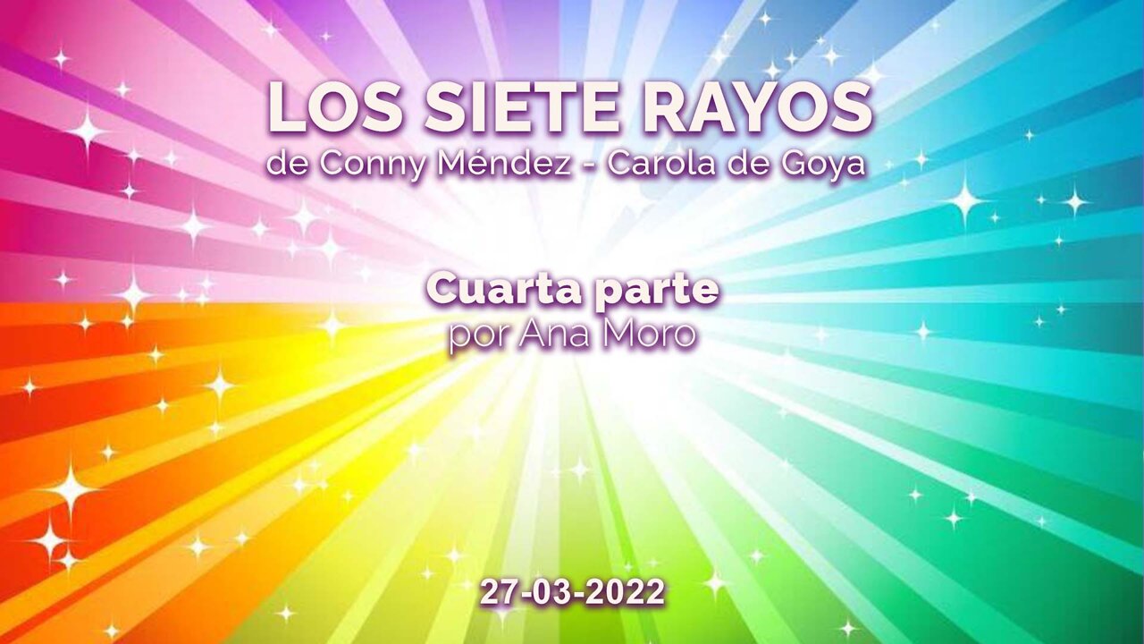 Los Siete Rayos por Conny Mendez