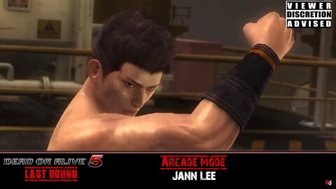 Dead or Alive 5 Last Round: Arcade Mode - Jann Lee