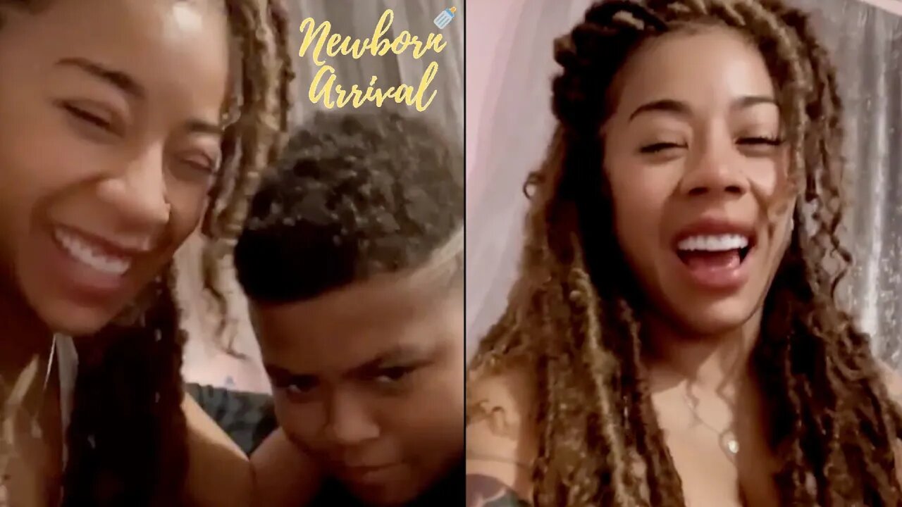 Keyshia Cole Explains To Son DJ Why She Has More IG Followers Than Him! 😂