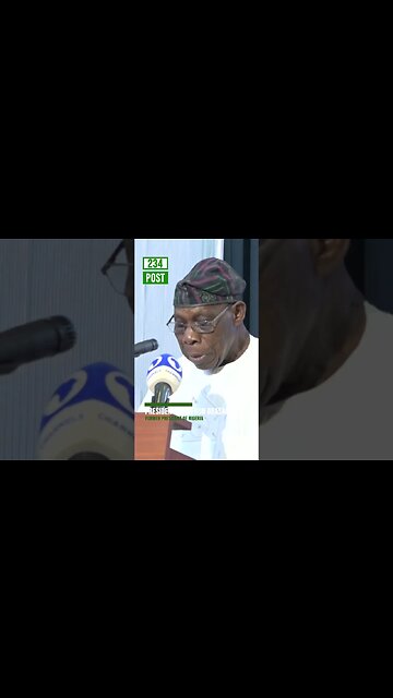Olusegun Obasanjo: Nigeria More Divided after 2023 Elections #shorts