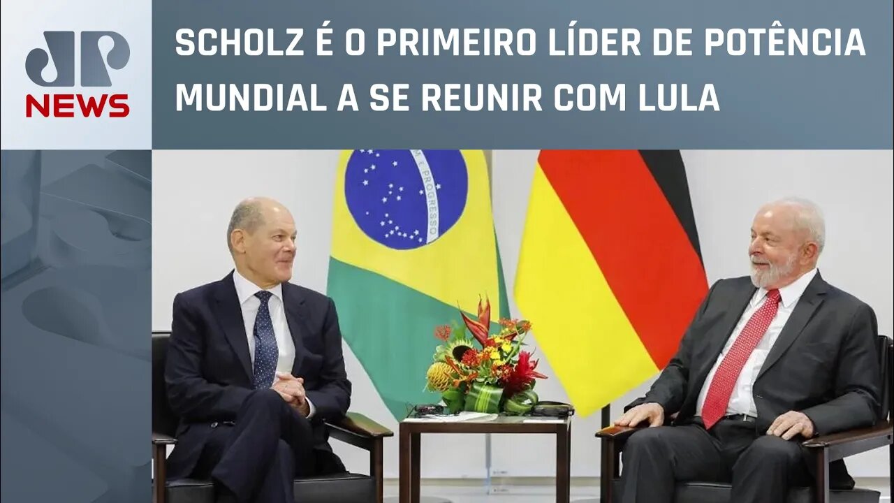 Lula e Olaf Scholz se reúnem e concedem entrevista coletiva; Capez e Vilela analisam