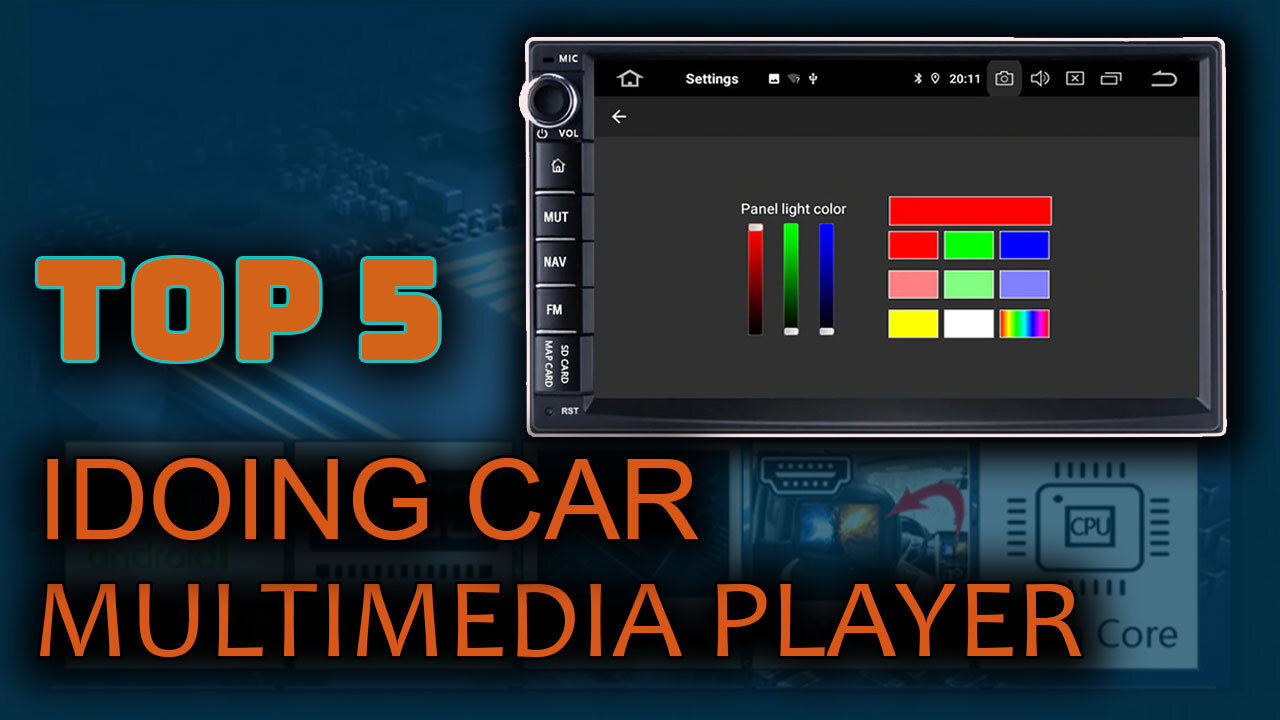 Best 5 Idoing Car Multimedia Player