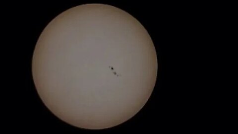 Solar Transit Time Lapse (Dwarf II Telescope) - 6.29.2023