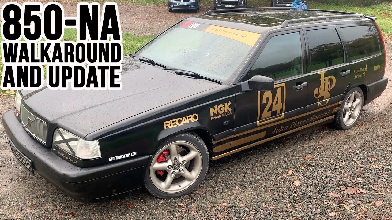 Volvo 850 Non Turbo John Player Special Walk Around and Update